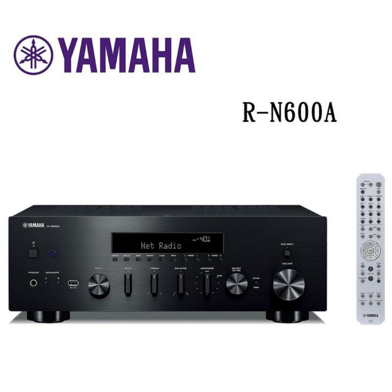 孟芬逸品日本 YAMAHA 山葉 R-N600A Hi-Fi 網路串流綜合擴大機 公司貨保固