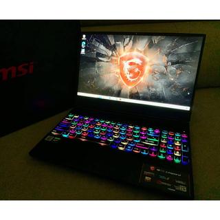 MSI微星15.6吋電競筆電i7-10875H,GTX1650-4G,16G Ram,256G SSD+1TB