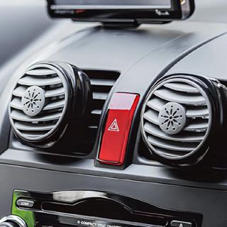 【Feemo】車用冷氣出風口夾式 360度自動導向空調風扇 2入 車用風扇 車用電扇 車用電風扇 冷氣 風扇 SA-85