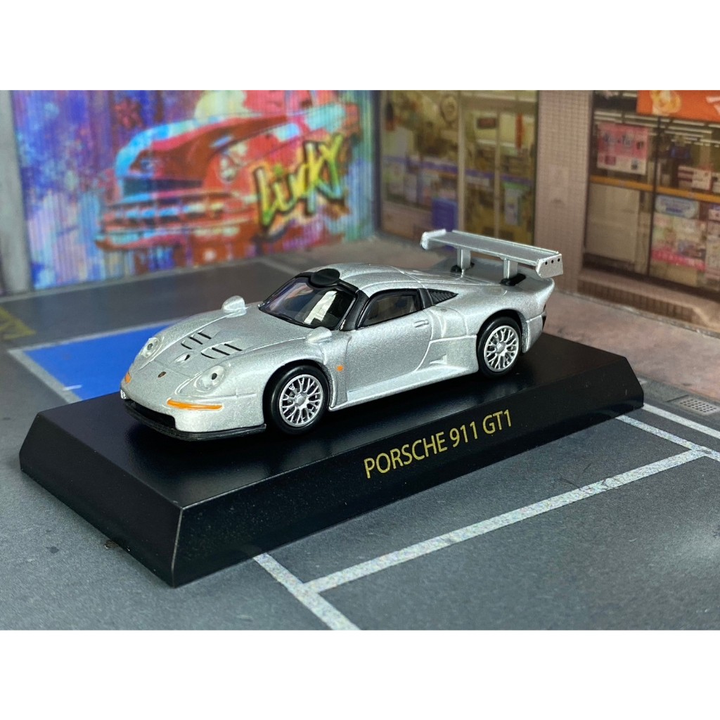 Kyosho京商-B31-車新無卡無盒-銀-PORSCHE 911 GT1