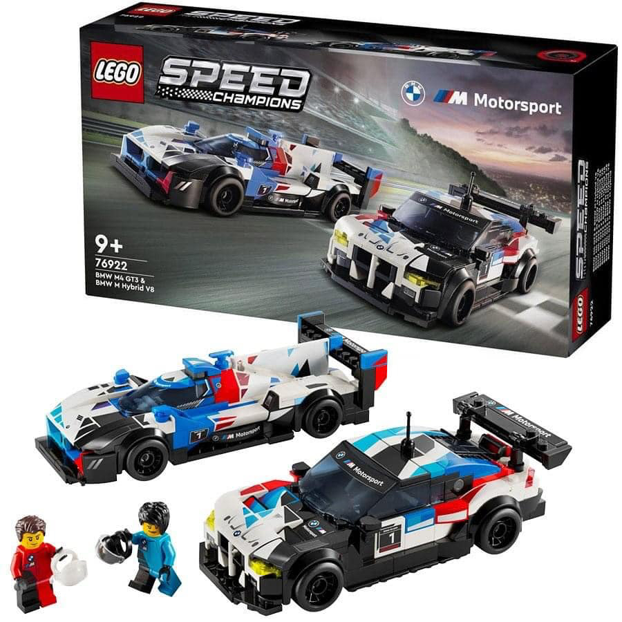 LEGO「高雄柴積店樂高」樂高 76922 BMW M4 GT3 &amp; BMW M Hybrid V8 Race Cars