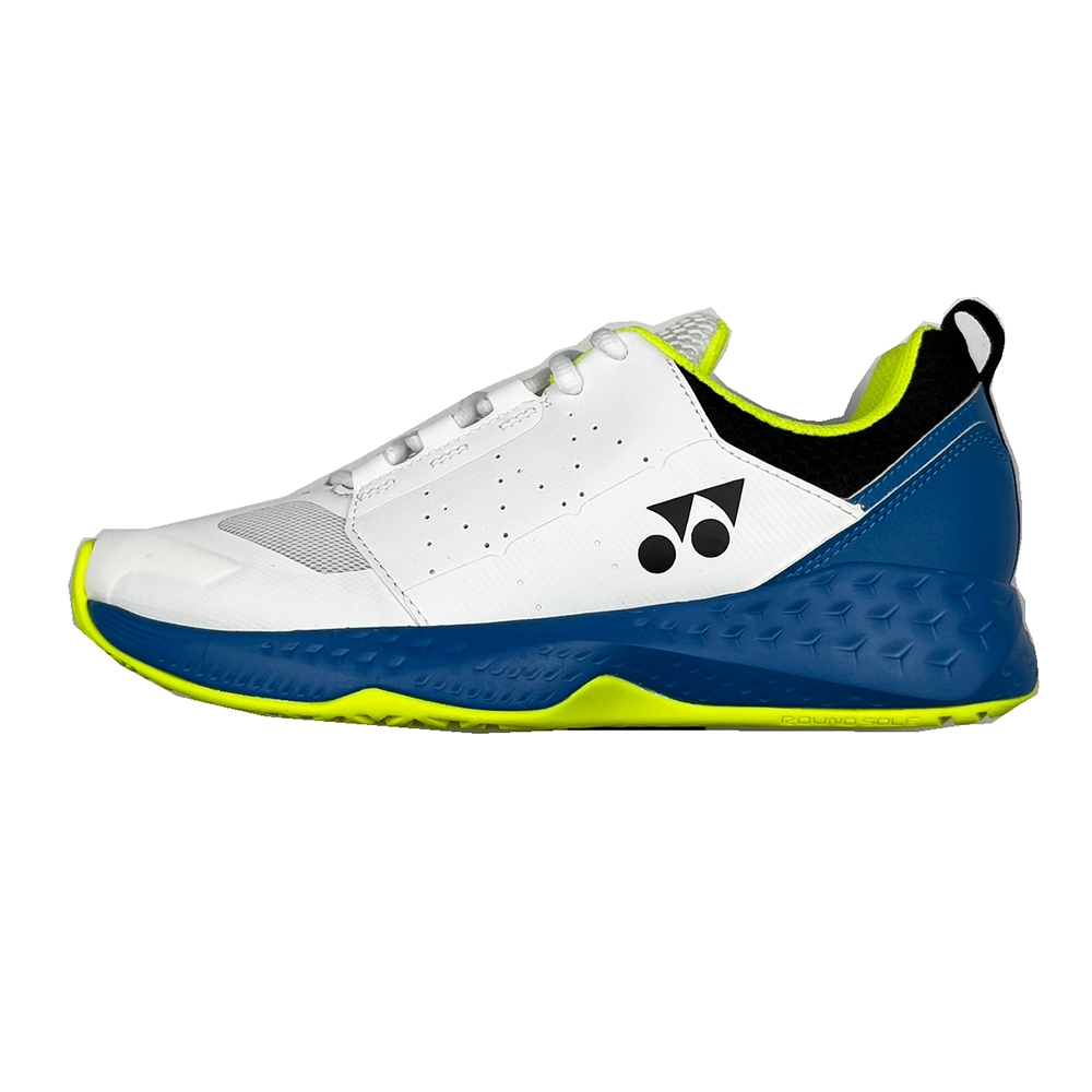 【超取免運】YONEX 男款 25.5-28cm 網球鞋 白x藍 SHTLU4EXW