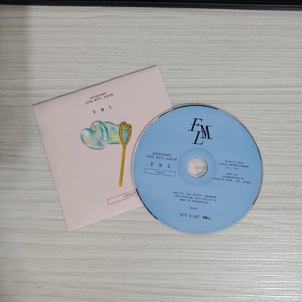 seventeen fml carat 迷你10輯 克拉盤 CD