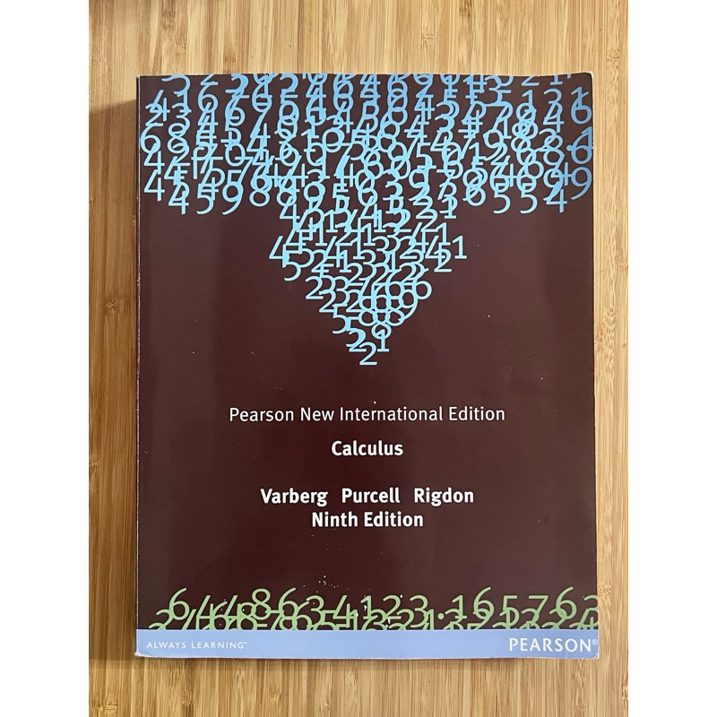Calculus ：Pearson Varberg Purcell Rigdon 9/e大學用書二手書（微積分第九版）