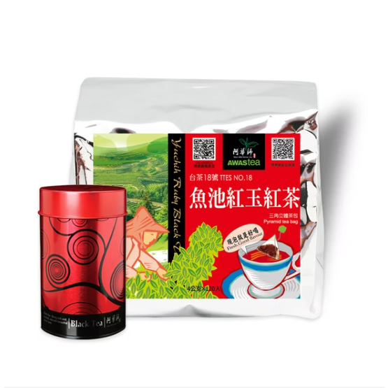 ⭐SUN⭐【阿華師茶業】魚池紅玉紅茶旅行組 (120包/袋 + 空鐵罐)