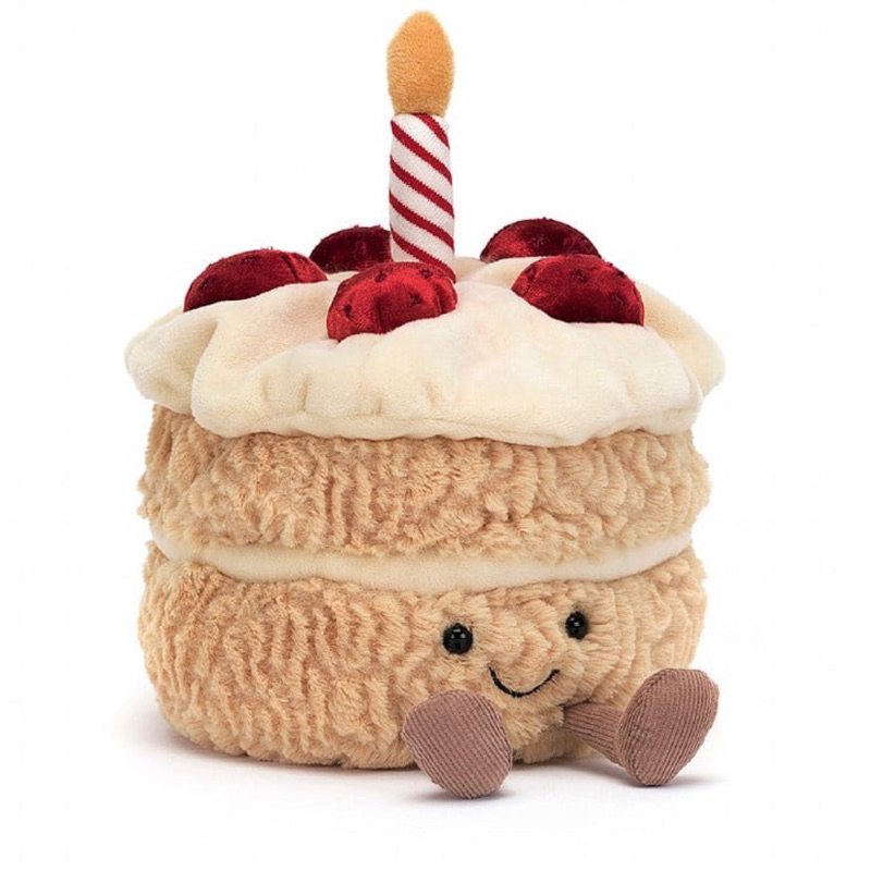 現貨！Jellycat蛋糕 🇬🇧英國代購Amuseable Birthday Cake 生日蛋糕 蛋糕 甜點 玩偶