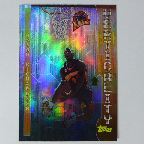 ~Jason Richardson~RC/NBA球星/傑森·理察森 2002年TOPPS.新人閃亮特殊卡