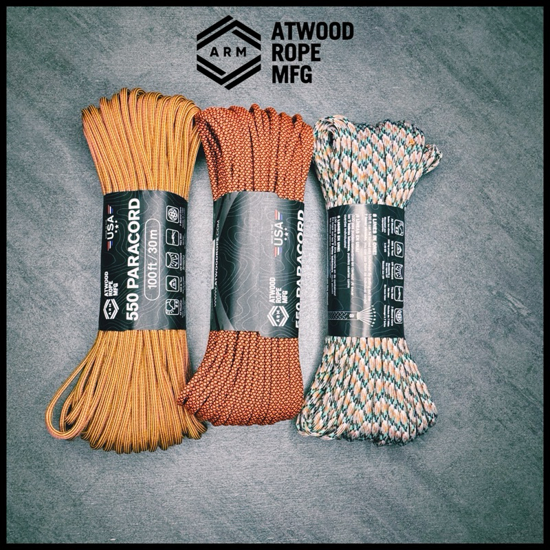 【ATWOOD 4.0mm 凱爾特金 C401~C425】DIY材料包 露營登山繩 編織手鏈 個性化手環、錶帶