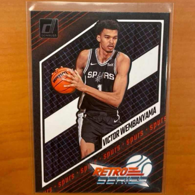 Victor Wembanyama 斑馬🦓 Panini Donruss Retro Series 特卡 NBA 球員卡