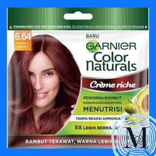 Garnier Color semir rambut pewarna MKBT89 MERAH BERRY