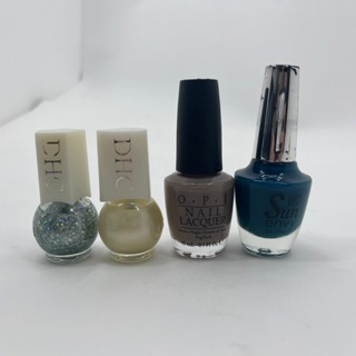 ❮二手❯ OPI 柏林迷蹤 DHC 4入 經典指甲油 NLG13 小黑蓋 德國狂想系列指彩 美甲彩繪 指甲油 亮片 美甲