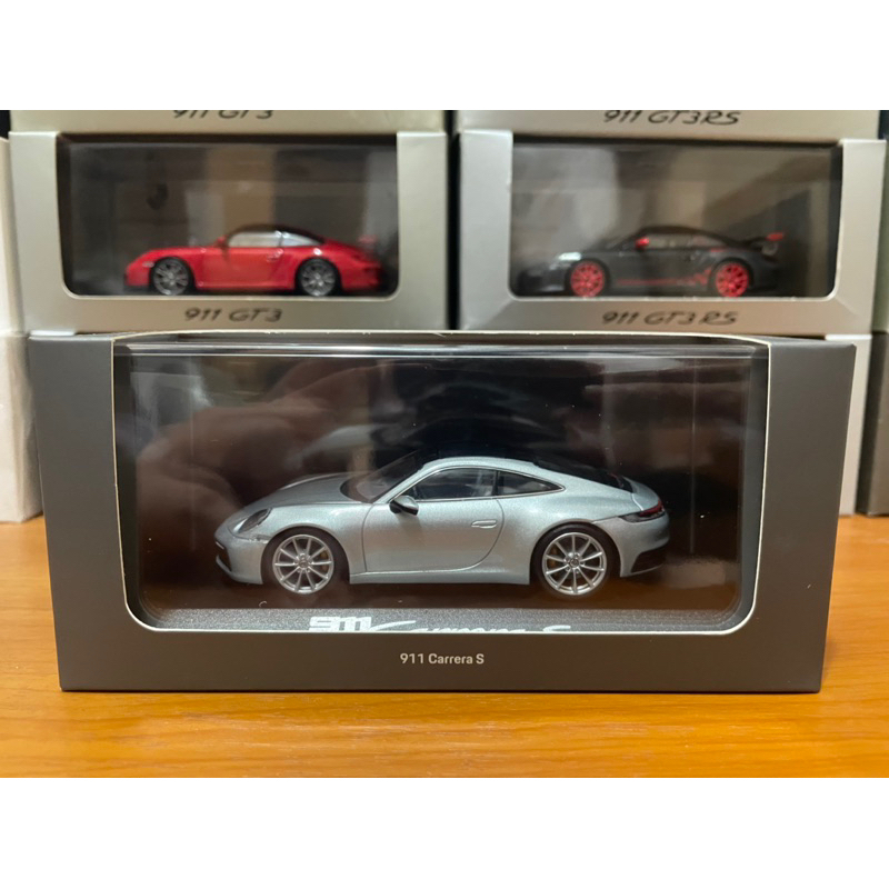 調整收藏 原廠1/43 Porsche 992 Carrera S 原廠精品