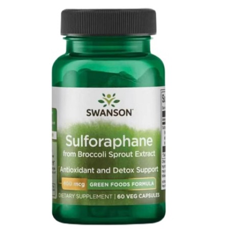 美國原裝 SWANSON BroccoPhane 蘿蔔硫素 西蘭花芽 提取物 60粒
