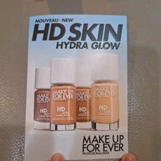 make up for ever HD SKIN 粉無痕活潤精華粉底液 體驗卡