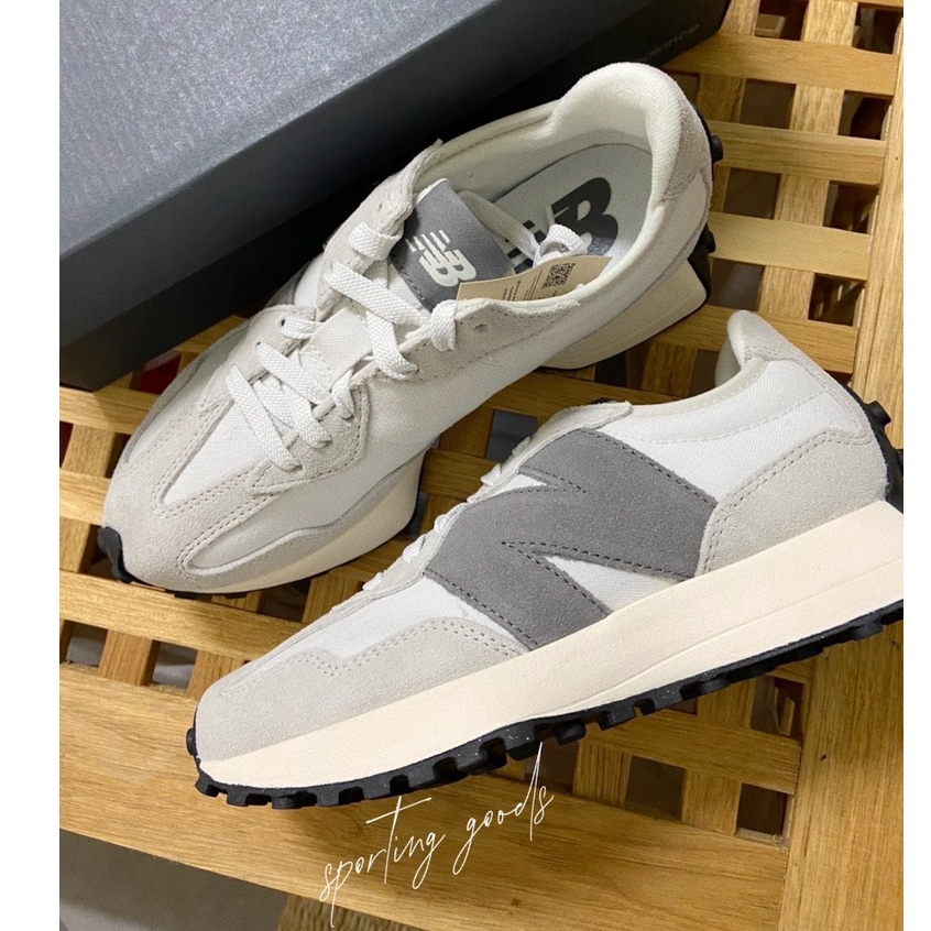 S.G 正品 附發票 New Balance 327 MS327WE 灰白 深灰 麂皮 雲霧灰 芝麻牛奶 男女鞋