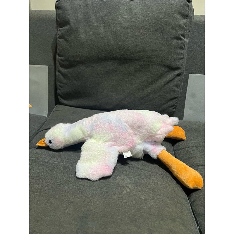 趴睡鵝 鵝黃色鵝 彩色鵝 白色鵝 灰色鵝 亮黃鵝 娃娃 玩偶