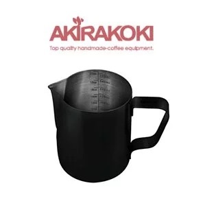 正晃行 AKIRAKOKI 不銹鋼拉花杯 牛奶鋼杯 咖啡器具 消光黑（全新）