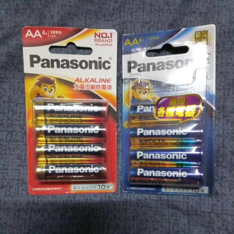 Panasonic 國際牌 EVOLTA 鈦元素電池 / 大電流鹼性電池（3號）4入