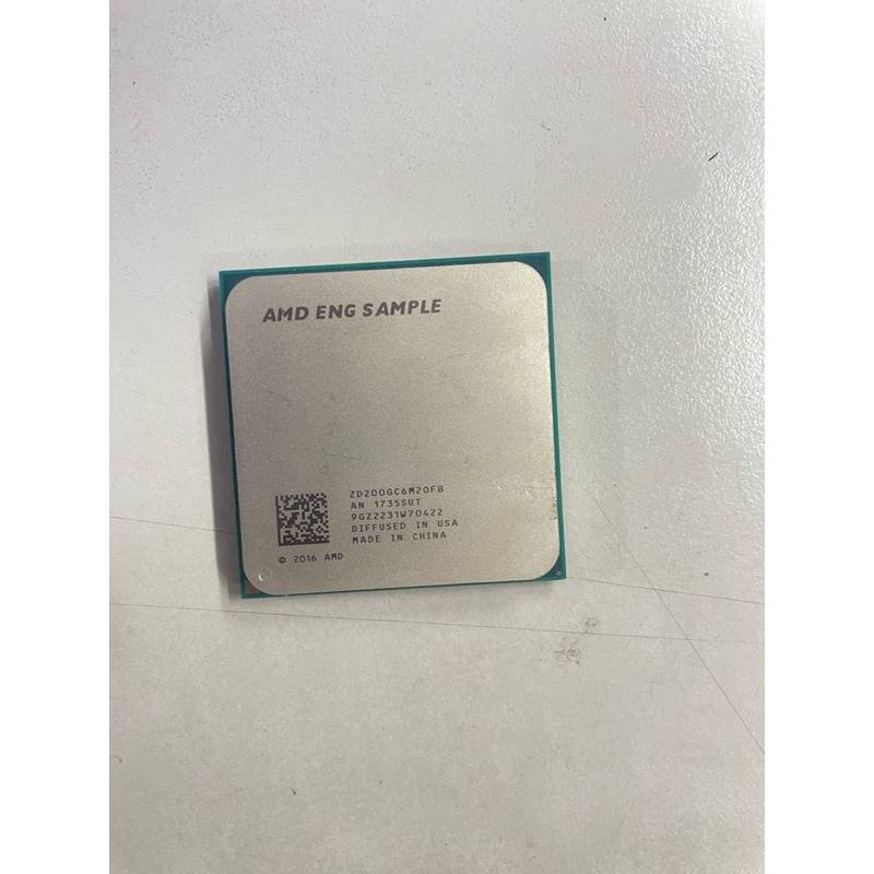 二手CPU AMD Athlon 200GE(ES)2c4t ZD200GC6M2OFB