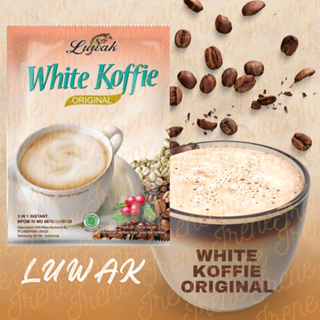 🇮🇩印尼 Luwak White Koffie Original 伯爵(麝香貓)三合一白咖啡 10*20g 18*20g