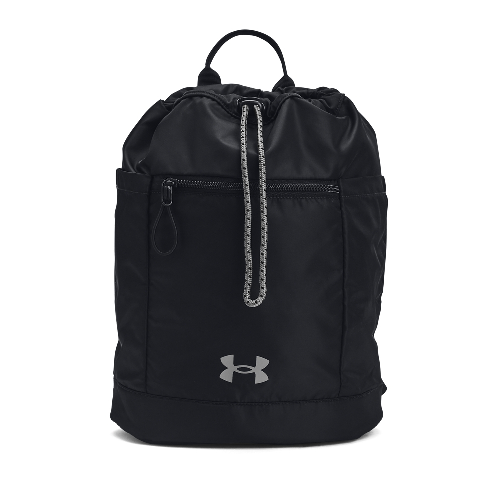 免運🍀【UNDER ARMOUR】UA水桶後背包 黑色1381909-001