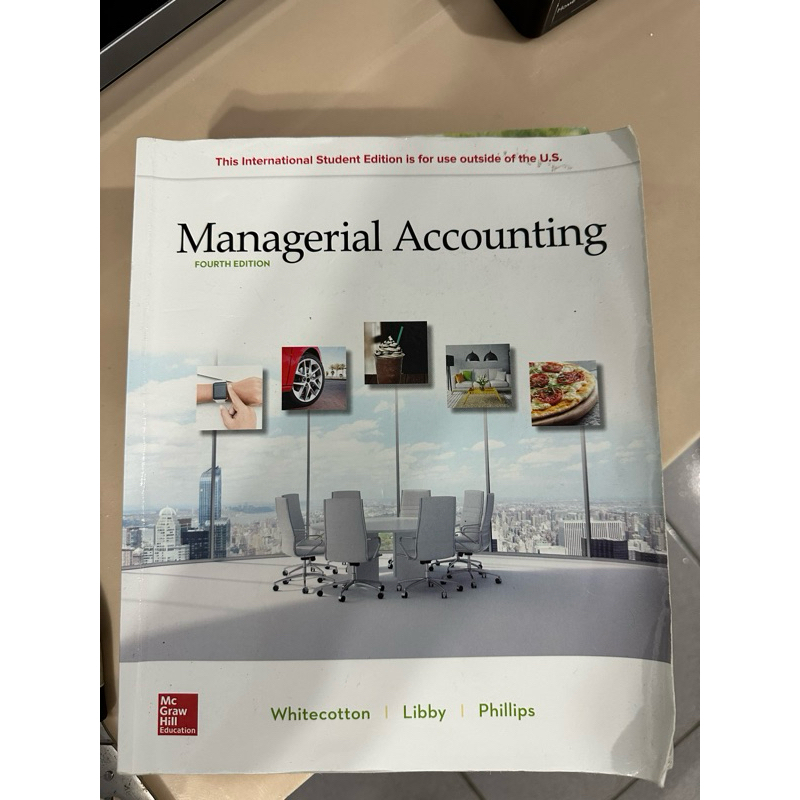 Managerial Accounting 管理會計 二手書