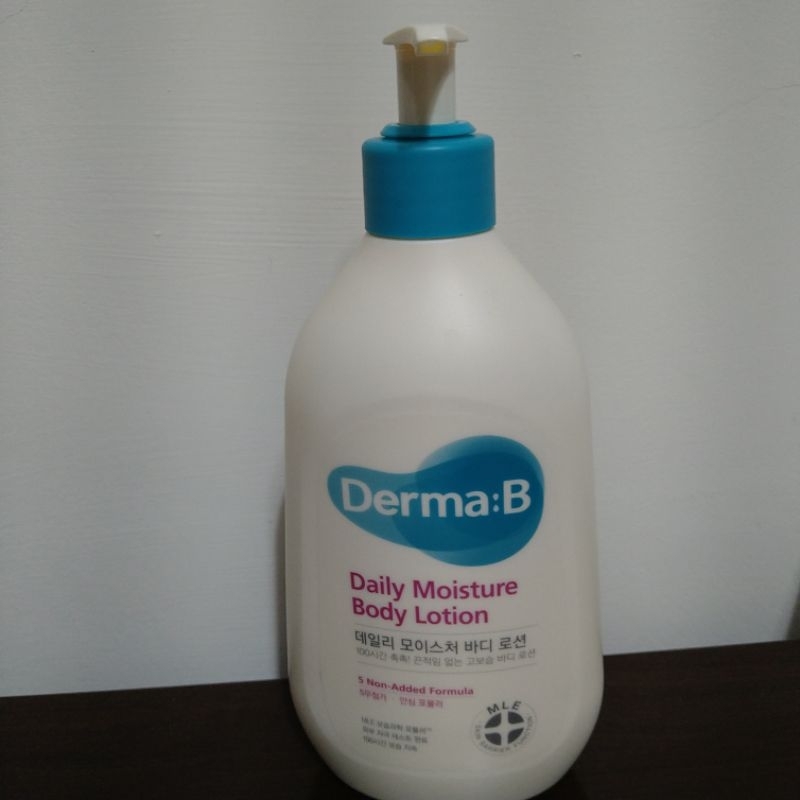 Derma:b 保濕身體乳液 400ml 二手品