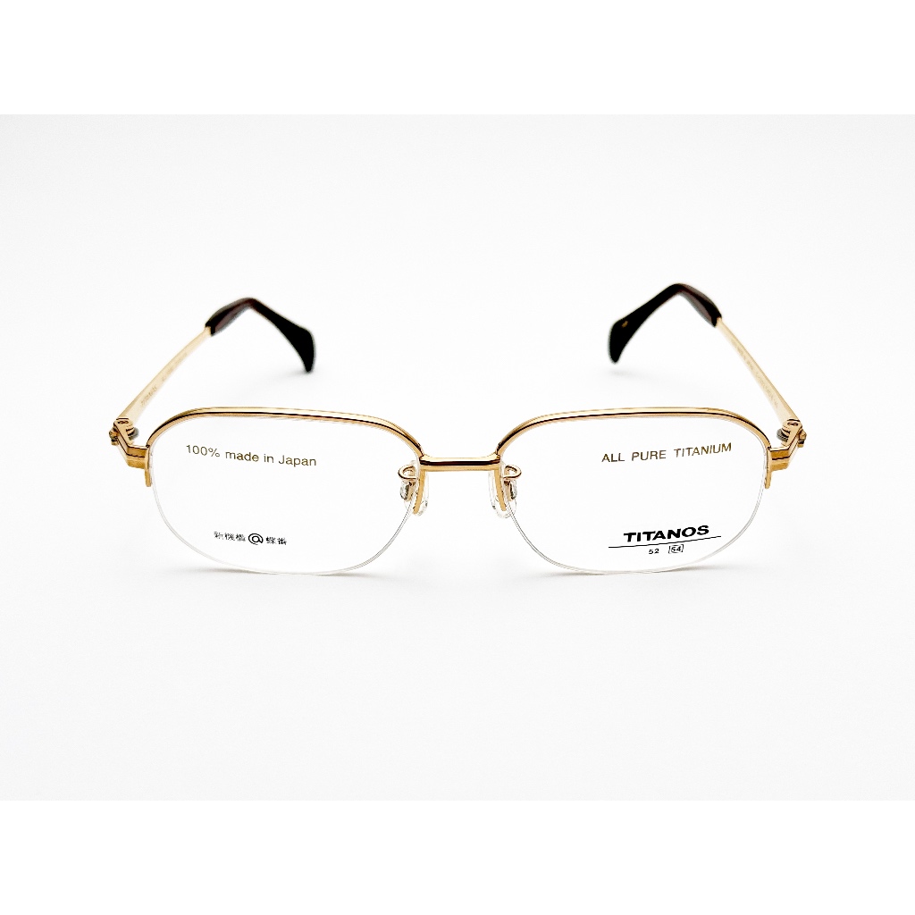 【全新特價】TITANOS 帝王鈦 日本製光學眼鏡鏡框 T1322 CGP 高級100%帝王純鈦 Titanium