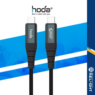 【hoda】W3 100W編織快充線 USB-C to C Type-C充電傳輸線 抗彎折 支援5A快充 1.2M/2M