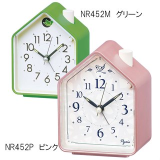 小鳥叫你起床~3款 日本 SEIKO 精工 鬧鐘 時鐘 模擬自然 鳥鳴聲 布穀~NR453 NR452M 靜音式秒針