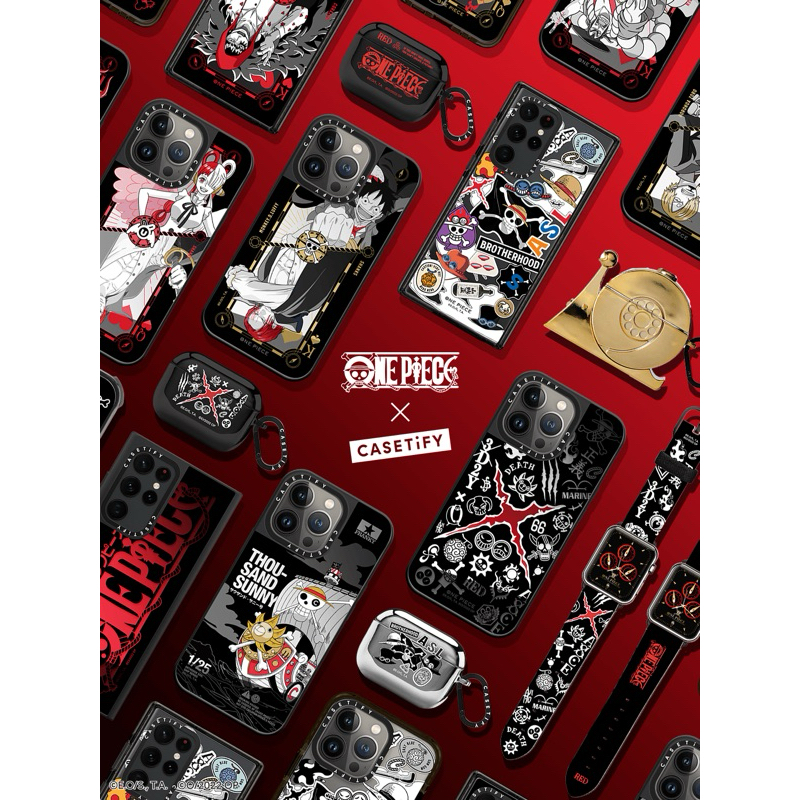 ❤️‍🔥CASETiFY聯名海賊王：紅髮歌姬❤️‍🔥iPhone 14 Pro Max 手機殼 兼容MagSfae
