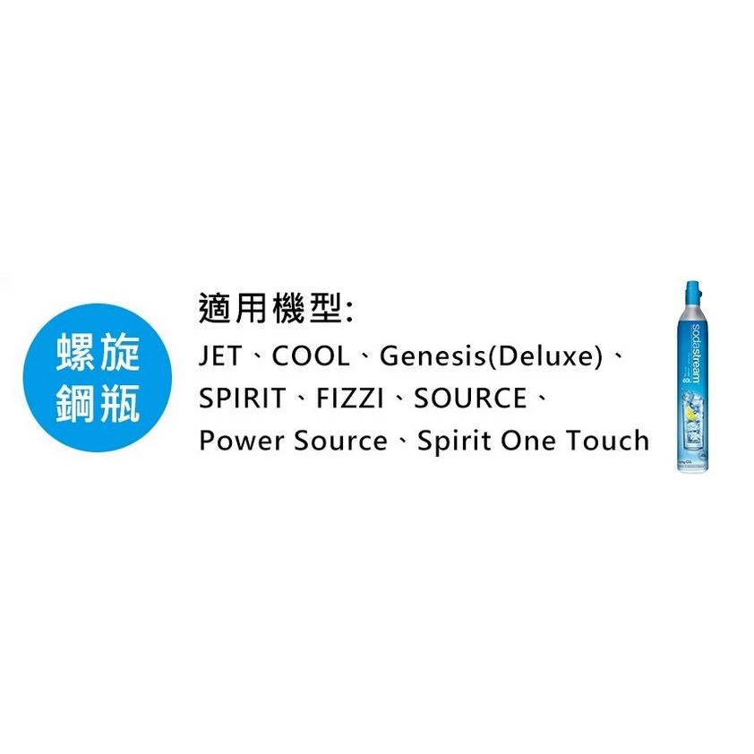 風城家電~附發票~全新盒裝鋼瓶【恆隆行原廠公司貨】CO2鋼瓶 Sodastream 氣泡水機專用 二氧化碳鋼瓶425g