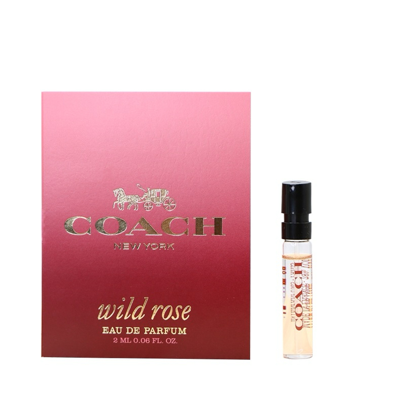 COACH曠野玫瑰女性淡香精2ml/Wild Rose /針管香水2022上市