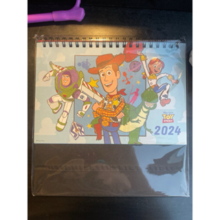 迪士尼2024年三角桌曆 玩具總動員 小美人魚