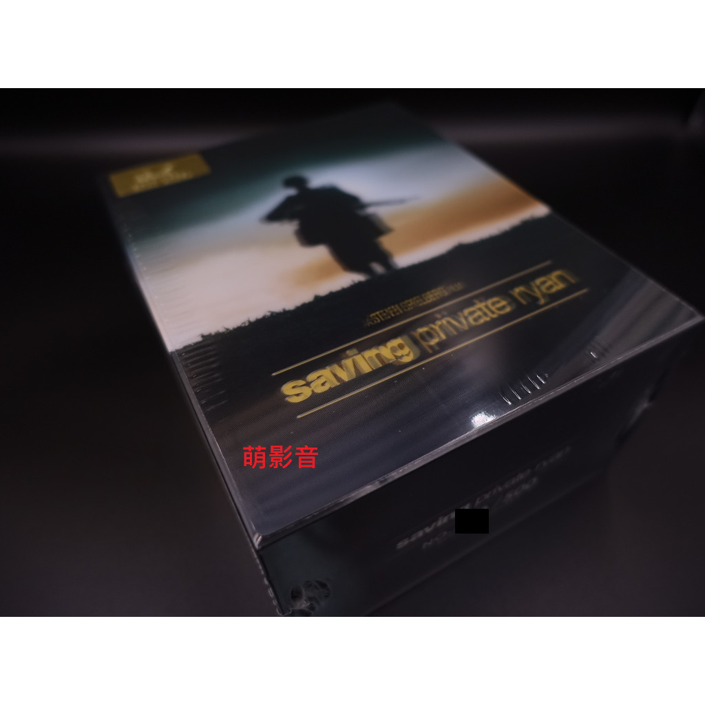 藍光BD 搶救雷恩大兵 4K UHD+BD+BONUS 3合1限量鐵盒版幻彩收藏盒 繁中字幕 全新