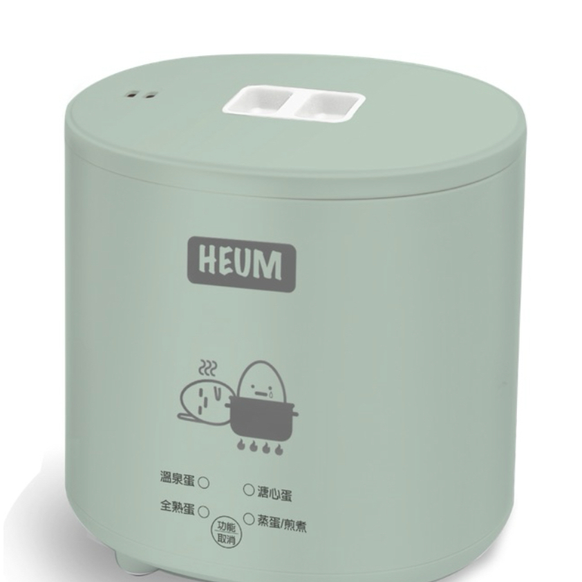 HEUM 煮蛋器 蛋蛋神器鍋 溫泉蛋 溏心蛋 HU-EB01