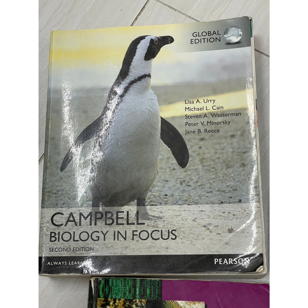(購買前請先看說明)普通生物學原文書Campbell biology in focus 第二版