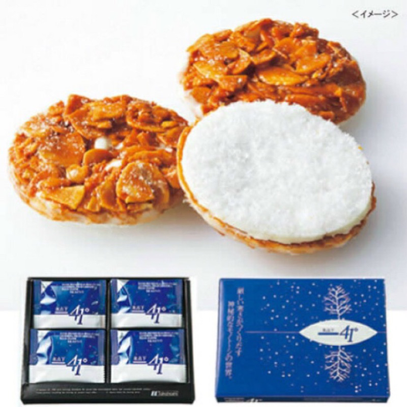日本北海道高橋製菓冰點下41℃ 巧克力杏仁餅、雪之妖精杏仁白巧薄燒果子12