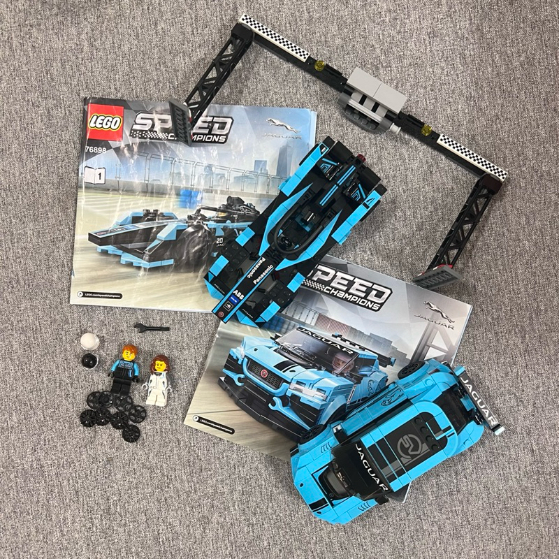 二手 LEGO 76898 Jaguar 賽車