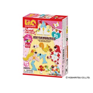 【laq】女孩平面組 (175pcs) 日本製造立體3d拼接積木/益智玩具/台灣獨家代理