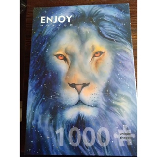 Enjoy puzzle 1410 starry lion 神奇的獅子 星空獅子 1000片拼圖 全新 現貨