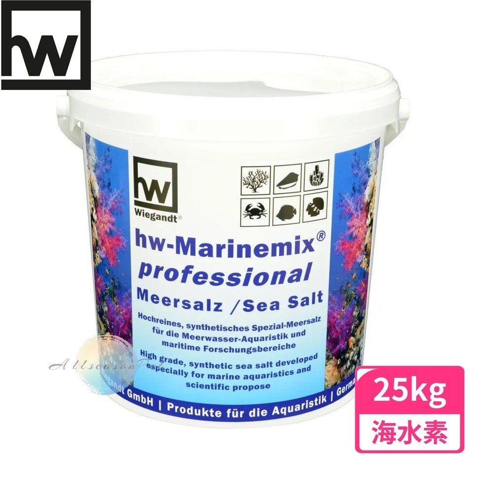 玩家海水素25 kg桶裝