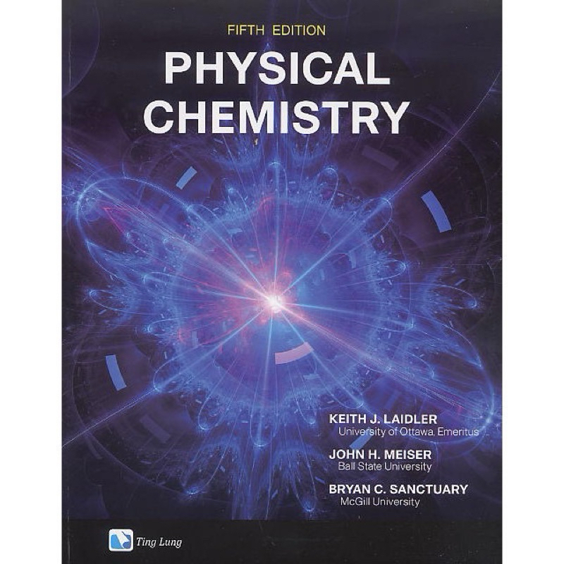 Physical Chemistry 5/e 5e 5版 LAIDLER 9789867696281