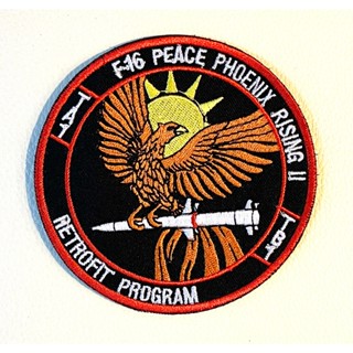 RBF現貨 F-16 PEACE PHOENIX 10CM PATCH 臂章 ARM-F16PPR