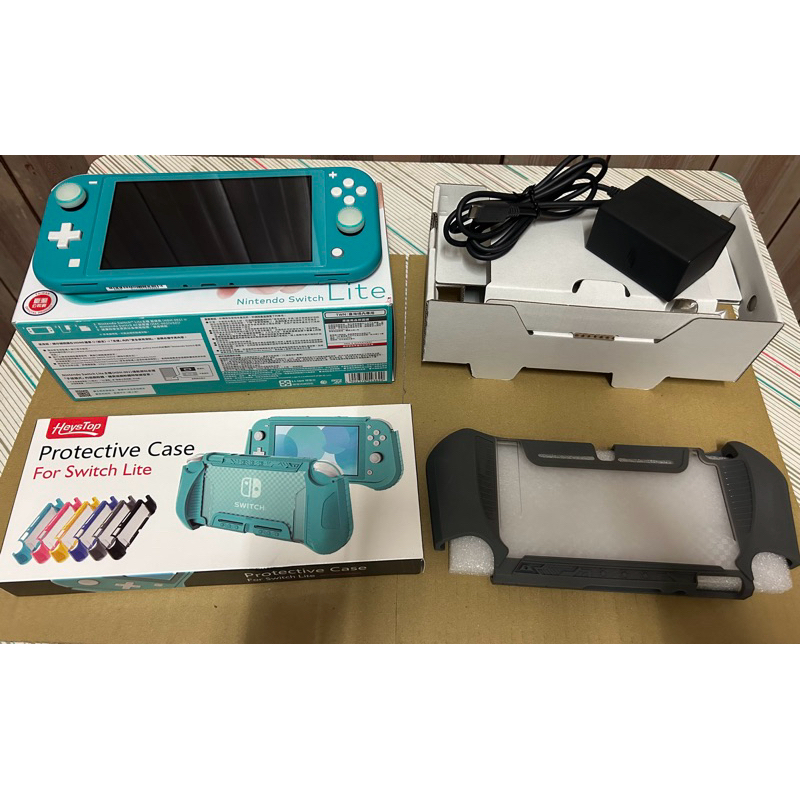 二手 switch lite（湖水藍）