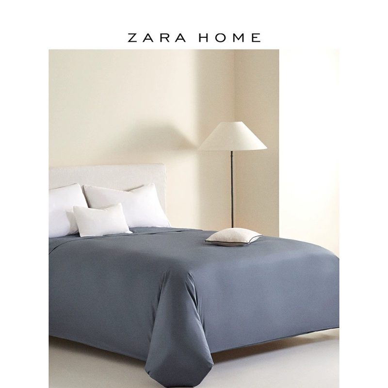 ZARA home 300紗織 棉緞雙人床包