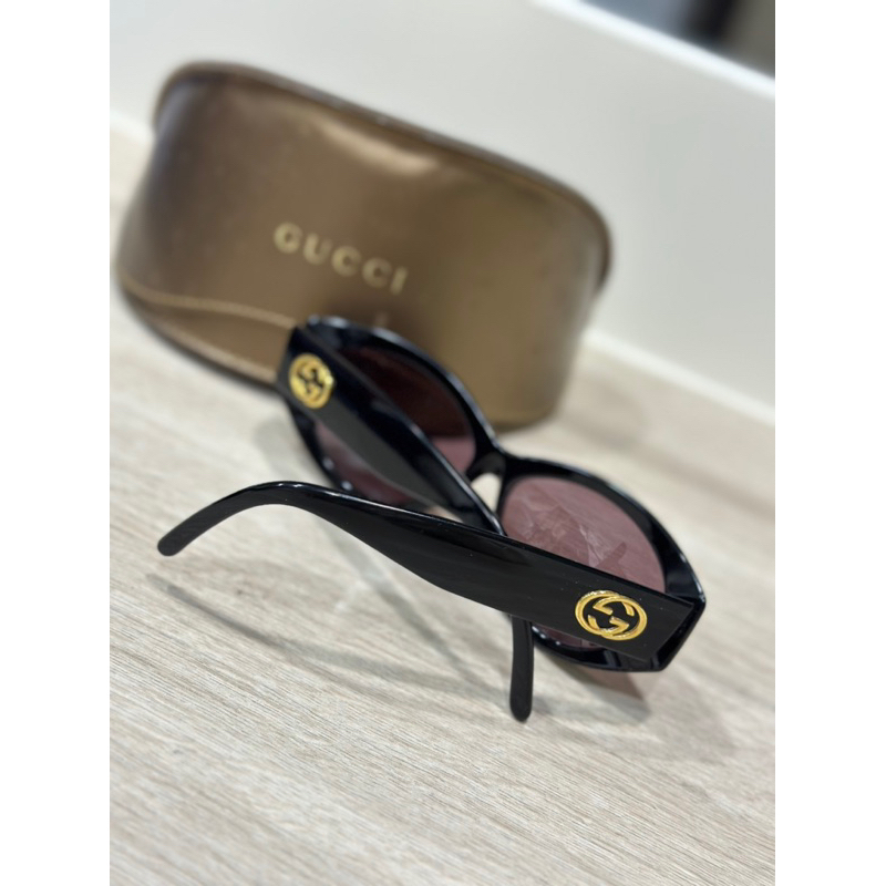 Gucci古馳(正品)復古眼鏡-義大利購入(有盒)盒子有使用痕跡,可私看細圖😎