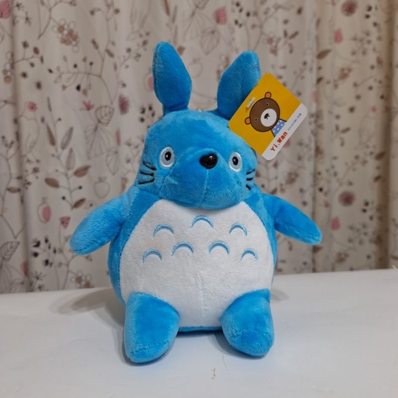 【現貨】藍色龍貓娃娃 絨毛玩偶