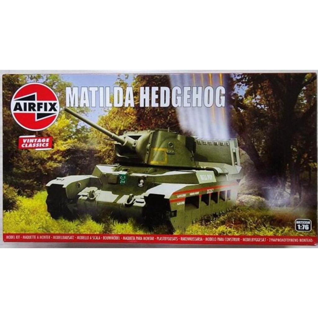 絕版 現貨 Airfix 1/76 二戰 英軍 Matilda Hedgehog 瑪蒂達 II 刺猬 火箭 發射車