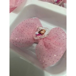 臺灣出貨 現貨 冰雪奇緣 迪士尼公主 正版 Elsa 愛莎 雪寶 網紗 大蝴蝶結 兒童髮圈 髮飾 女童 特價
